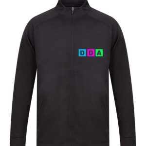 Kids Black Tracksuit Top